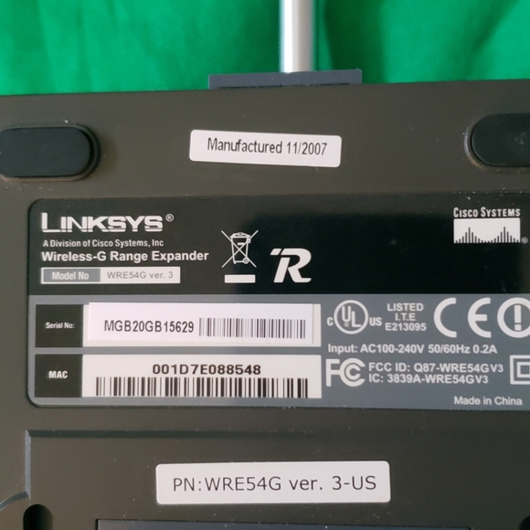 Linksys Wireless-G Range Expander - Picture 3 of 5